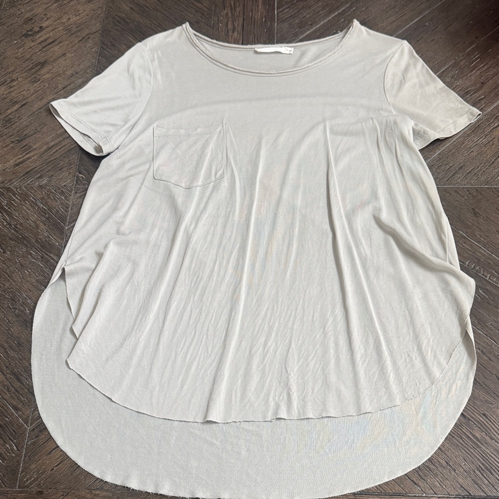 Lush Light Gray Women's Top - Size Small